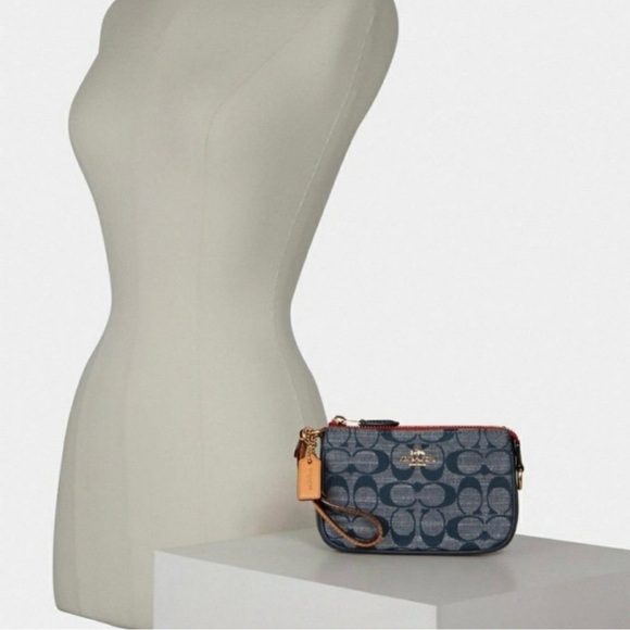 NWT COACH Nolita 15 In Signature Chambray Style No. C8665 - Picture 1 of 6